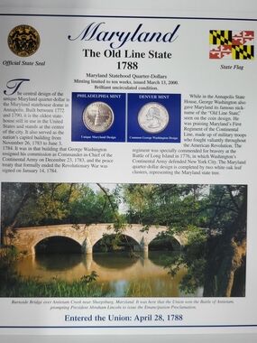 Statehood Quarter Collection - Maryland